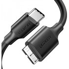 Ugreen UGR-20103 USB-kaapeli USB 3.2 Gen 1 (3.1 Gen 1) 1 m USB C Micro-USB B Musta 20103