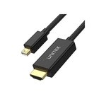 UNITEK V1152A videokaapeli-adapteri 2 m Mini DisplayPort HDMI Musta V1152