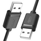 UNITEK Y-C442GBK USB-kaapeli USB 2.0 1,5 m USB A 0,48 Gbit/s Musta Y-C44