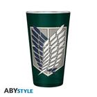 Lasi: Attack On Titan - Scout Symbol (400ml) KOTIIN