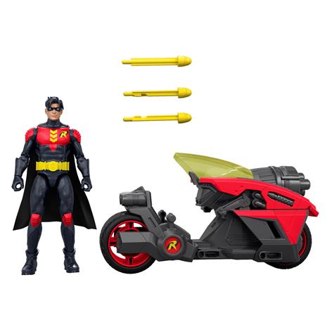DC Universe Robin 15cm & Small Vehicle