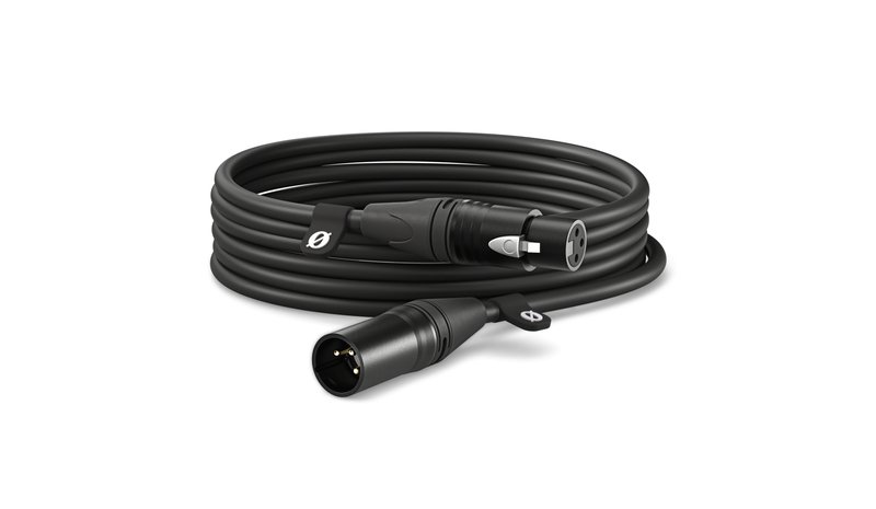RØDE XLR audiokaapeli 6 m Musta XLR6M
