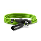 RØDE XLR3M-G audiokaapeli 3 m XLR Vihreä XLR3M