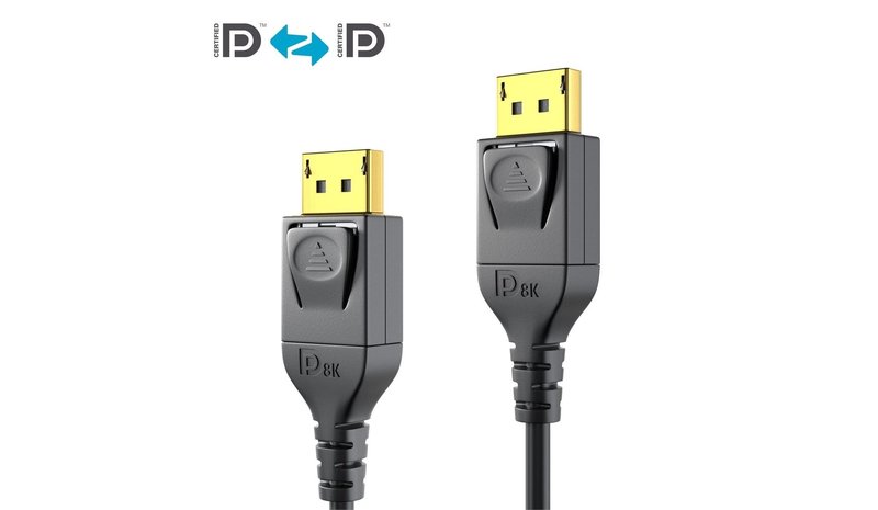 PureLink DisplayPort 1.4 - PureInstall 1 m Musta PI501 – kuva 1/3