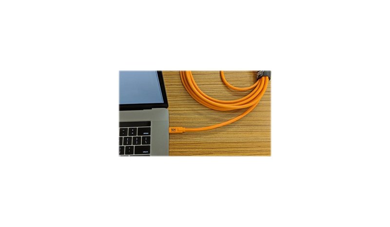 Tether Tools CUC2515-ORG USB-kaapeli USB 2.0 4,6 m USB C Micro-USB B 0,48 Gbit/s Oranssi CUC25