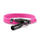 RØDE XLR3M-P audiokaapeli 3 m XLR Vaaleanpunainen XLR3M