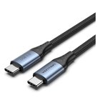 Vention TAVHF USB-kaapeli USB4 Gen 3x2 1 m USB C 40 Gbit/s 240 W Musta, Sininen TAVHF