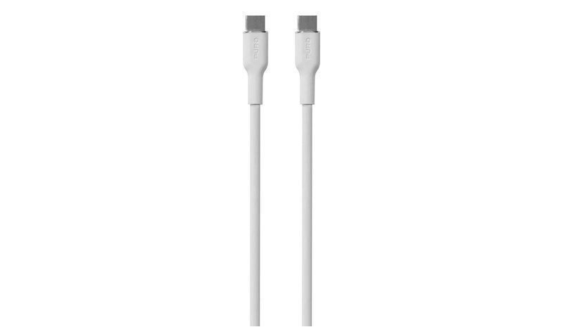 PURO PUUSBCUSBCICONWHI USB-kaapeli 1,5 m USB C Valkoinen PUUSB