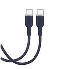 SBS PUCCCICON15MTDKBL17 USB-kaapeli 1,5 m USB C 25 W Laivasto PUCCC