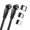 RealPower MagneticCharge2 USB-kaapeli 1 m Musta 43964 – kuva 1