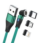 RealPower MagneticCharge3 USB-kaapeli 1 m USB A Vihreä 43963