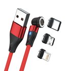 RealPower MagneticCharge3 USB-kaapeli 1 m USB A Punainen 43963