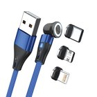 RealPower MagneticCharge3 USB-kaapeli 2 m USB A Sininen 43964