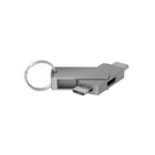 Terratec 272989 kaapelin sukupuolenvaihtaja USB Type-C 2 x Micro-USB Hopea 27298