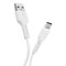 SBS TECABLEMICROC10W USB-kaapeli USB 2.0 1 m USB A USB C 0,48 Gbit/s Valkoinen TECAB – kuva 1