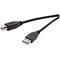 Vivanco VVIT31USBAB18MMK USB-kaapeli USB 2.0 1,8 m USB A USB B Musta VVIT3 – kuva 1