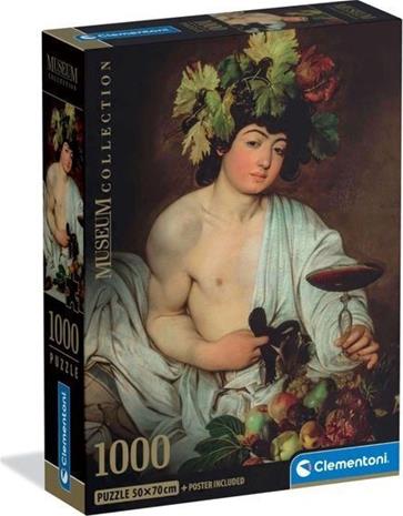 Clementoni Museum Caravaggio Bacchus 1000p palapeli – kuva 2/2
