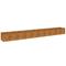 vidaXL Korotettu kukkalaatikko 386x50x36 cm Corten teräs – kuva 4