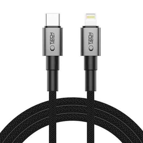 Tech-Protect Ultraboost DNA USB-C / Lightning PD27W/3A 200 cm cable - grey