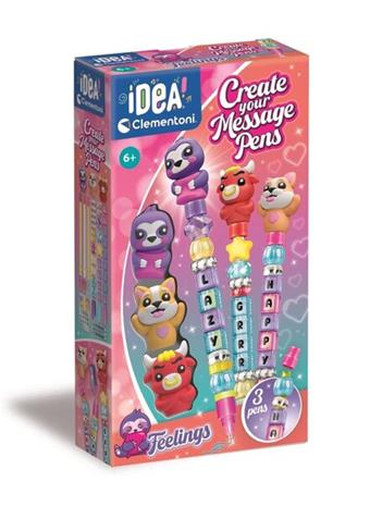 Clementoni Create Your Message Pen Feelings (Pack By 3)