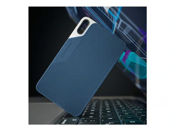 Intenso Lesen/Schreiben bis zu 500 MB/s/250GB USB Type-C 3.2 Gen 1 (3.1 Gen 1) Sininen, Harmaa 38264