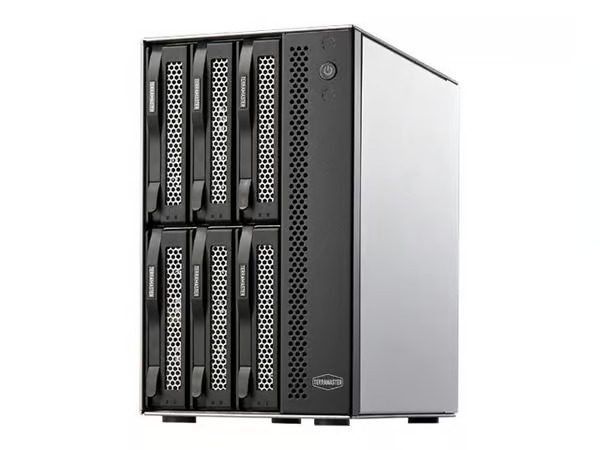 TerraMaster D6-320 disk array Desktop Black