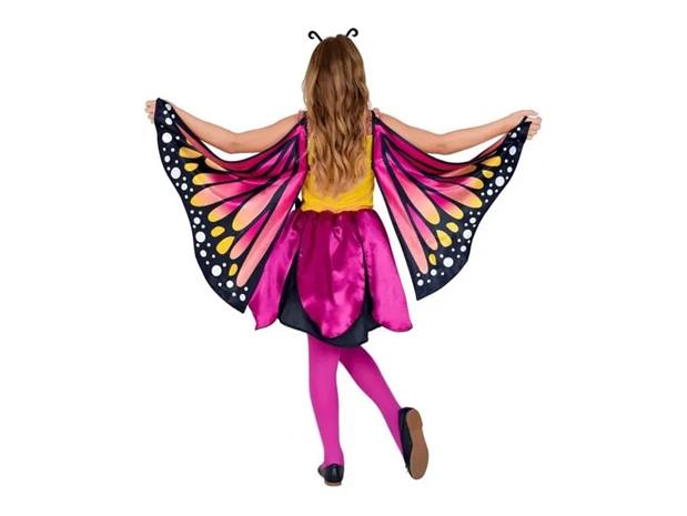 Magenta perhonen puku