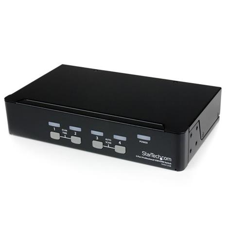 StarTech SV431USB 4-Port VGA USB KVM Switch with Hub