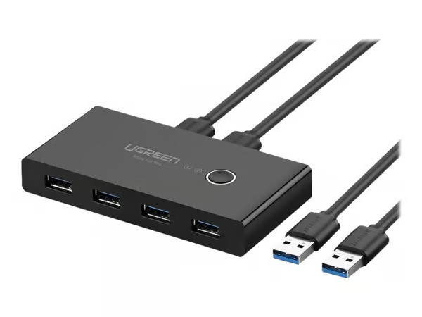 Ugreen 30768 interface hub USB 3.2 Gen 1 (3.1 Gen 1) Type-A 5000 Mbit/s Black
