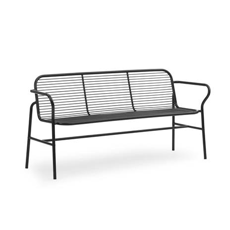 Normann Copenhagen Vig Dining penkki Musta