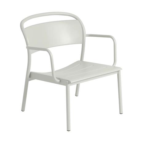 Muuto Linear Steel nojatuoli Harmaa