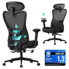 Ergonominen toimistotuoli SONGMICS OBN066BH01 [BNC-OBN066BH01]