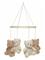 Jollein Teddy Bear Mobile, Natural/Biscuit – kuva 3