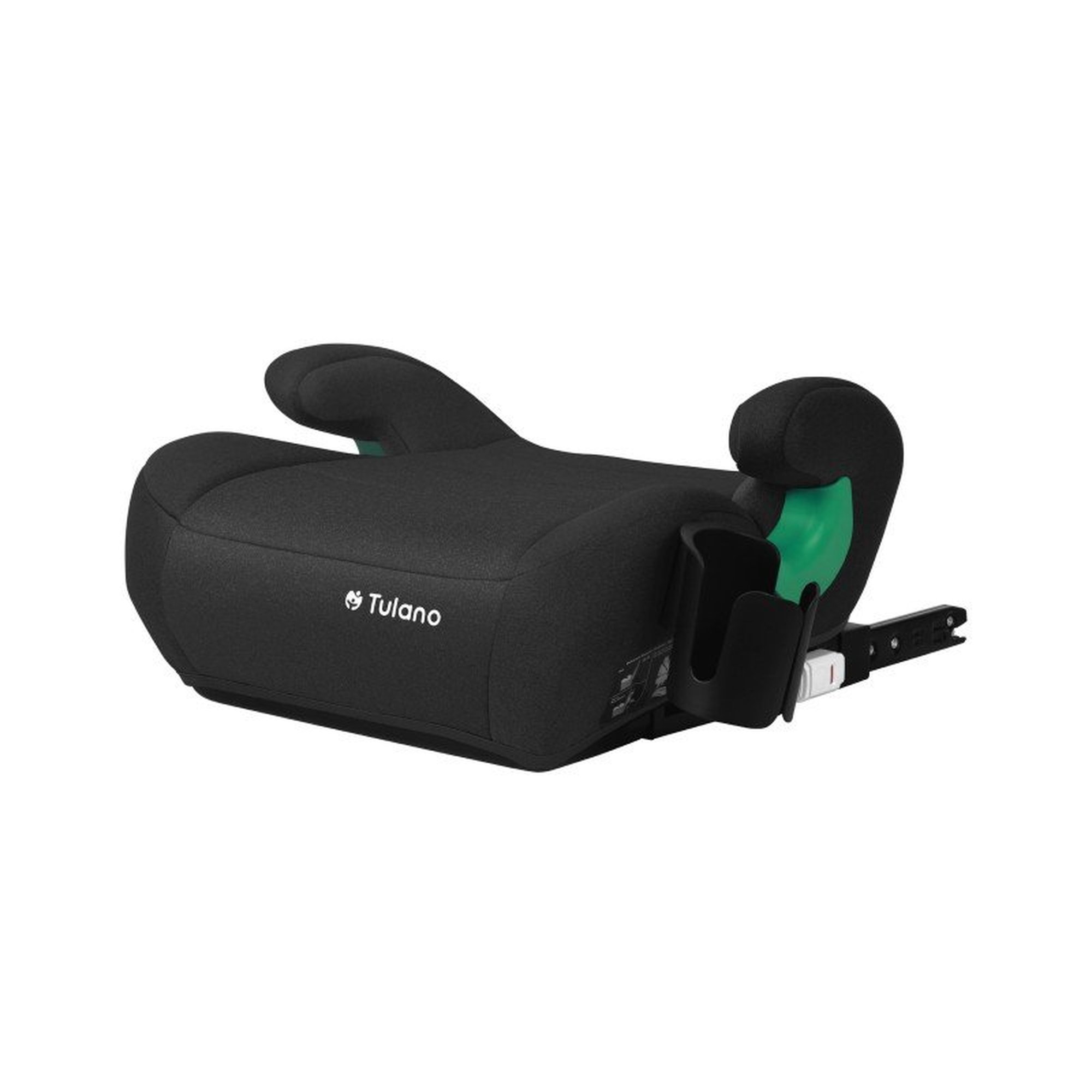 Lasten turvaistuin autoon Tulano Cabby 35, Musta, 26 × 44 × 38 cm