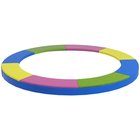 Trampoliinin reunapehmuste, Keltainen/vaaleanpunainen/vihreä/sininen, ä˜244 ä— 30 cm