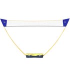 Sulkapallon verkko Homcom 286x33x157cm, keltainen/sininen
