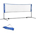 Sportnow sulkapalloverkko 310x103x155cm, musta/sininen