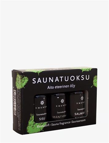 EMENDO SAUNATUOKSUT 3X10ML MUSTA