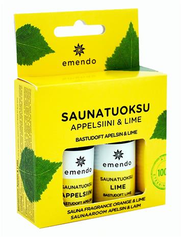 EMENDO SAUNATUOKSUT 2X10 ML APPELS-LIME