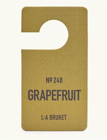 L:a Bruket 248 Grapefruit Fragrance Tag
