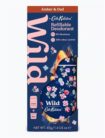Wild Deo Stick Marble Case Amber & Oud 40 g