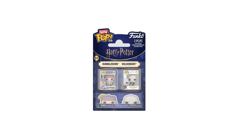 Funko Bitty Pop!: Harry Potter - Dumbledore/Voldemort. 2-pack FIGU – kuva 1/3
