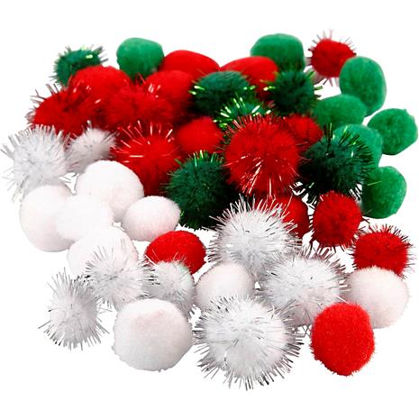 Creativ Company Pompoms Christmas 48pcs.
