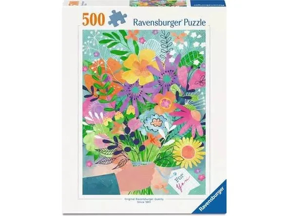 Flowers for You Palapeli 500 palaa Ravensburger