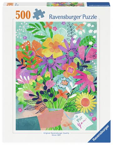 Flowers for You Palapeli 500 palaa Ravensburger