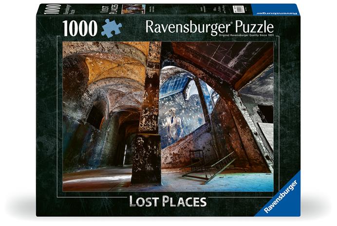 Lost Places, Alpenhaus Graffito Beelitzer Puzzle 1000 palaa, Ravensburger