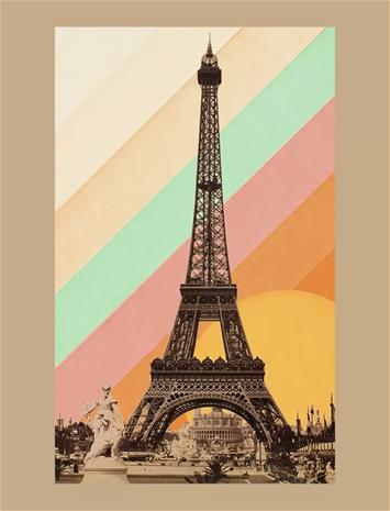 Paris Rainbow Palapeli 500 palaa Ravensburger – kuva 5/8