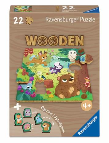 Ravensburger Forest Animals, 22pc Wooden Puzzle
