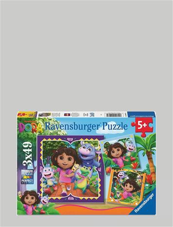 Ravensburger Seikkailija Dora Palapeli 3x49