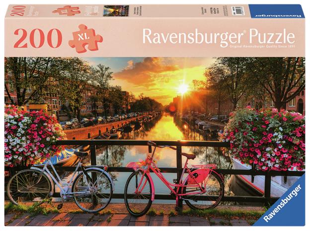 Sunset in Amsterdam Palapeli 200 palaa Ad Ravensburger